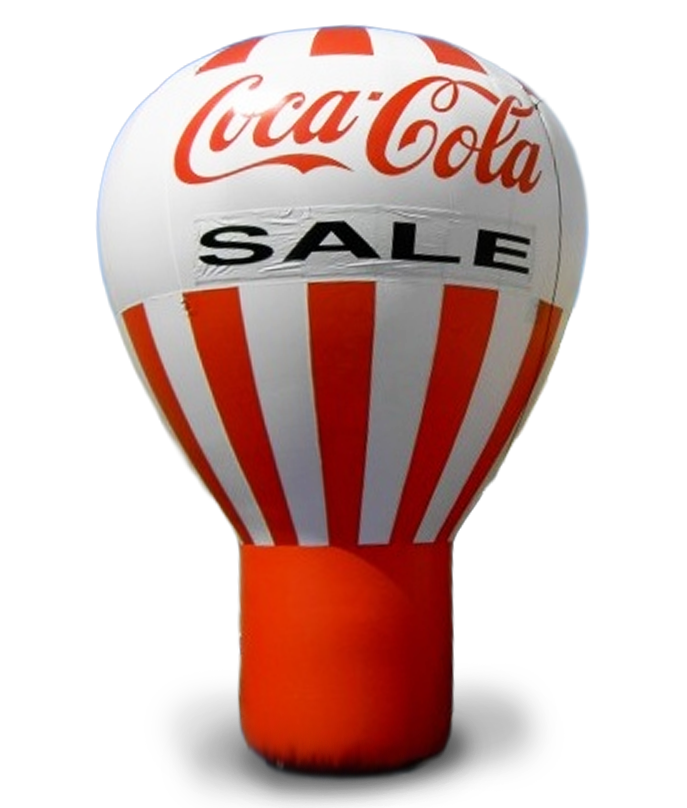 How Ad Balloons Inflate - Advertising Balloons Product Page Section Image